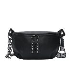 sac banane en cuir