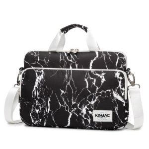 sac à bandoulière marbré pour ordinateur