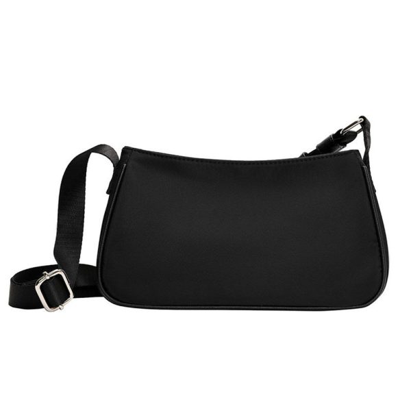 sac bandoulière noir rétro