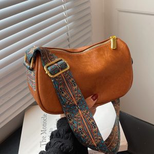 sac effet cuir uni