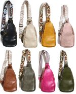 sac banane cuir synthétique