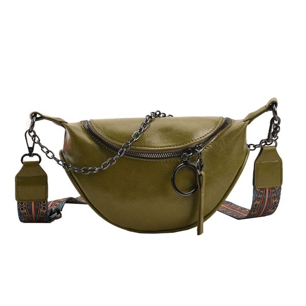 sac banane bandoulère en cuir synthétique