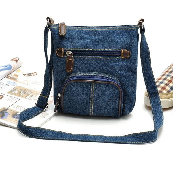 petit sac en jean à bandoulière