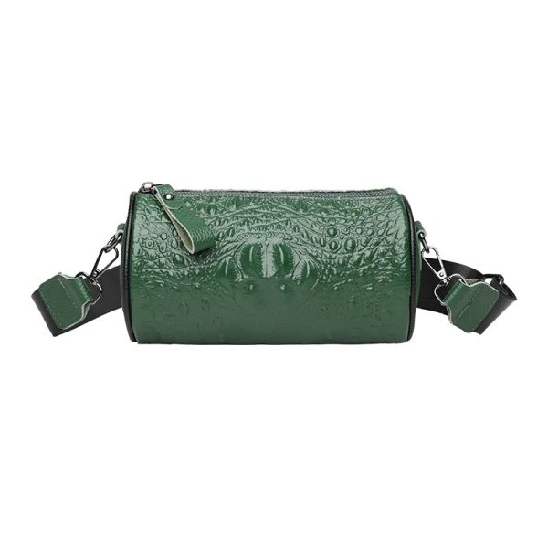 sac à main cuir effet crocodile