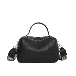 sac bandoulière Boston en cuir