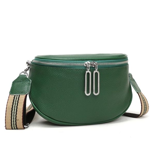sac banane en cuir