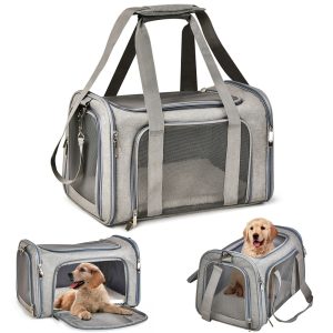 sac bandoulière de transport pour chien