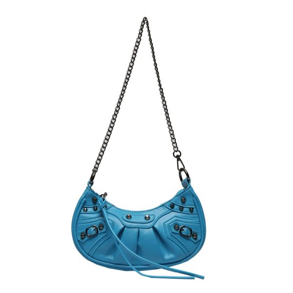 sac à bandoulière à clous
