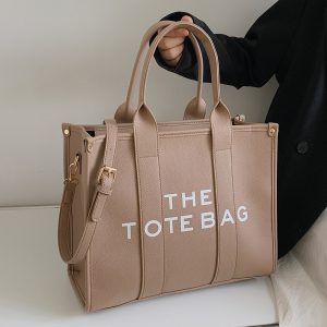 Petit Sac cabas en cuir synthétique