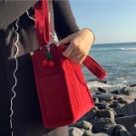 élégant sac en velours