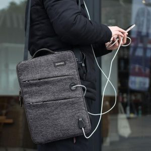 pochette bandoulière ordinateur USB