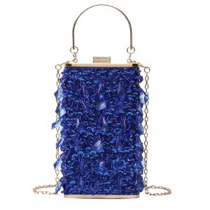 sac à bandoulière de soirée en cuir