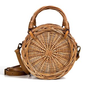 sac bandoulière en osier