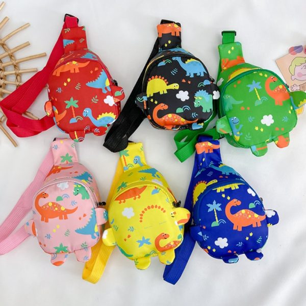 sac bandoulière coloré dinosaure