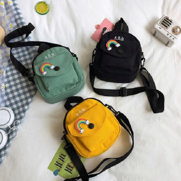mini sac à bandoulière coloré