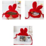 sac épaule en forme de lapin