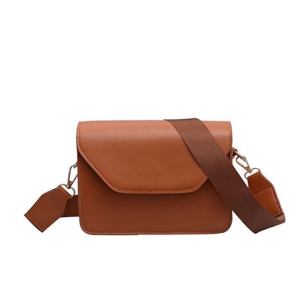 sac pochette bandoulière camel
