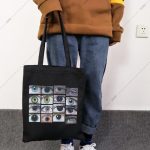 grande capacité sac motifs yeux
