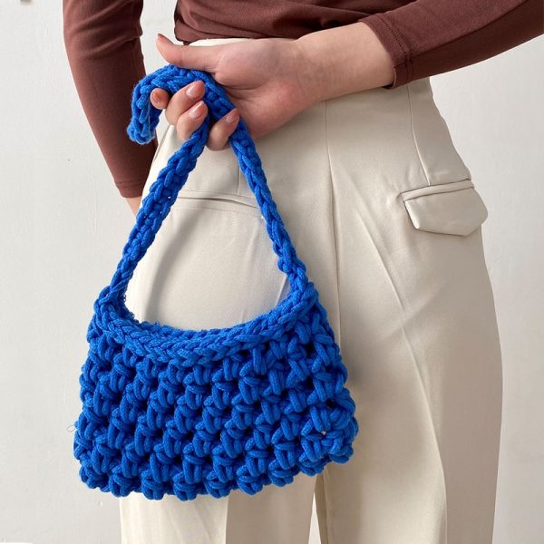 sac tissé en corde de coton