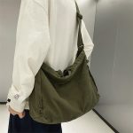 tissu kaki sac bandoulière