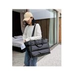 bandoulière large sac matelassé