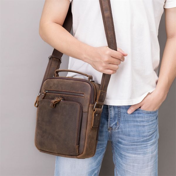 sac à bandoulière vintage pour homme