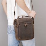 sac vintage homme cuir