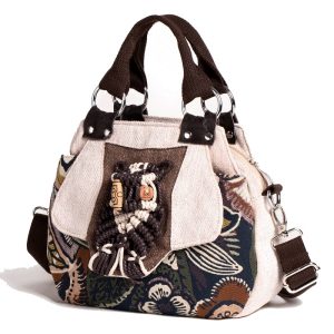 sac à bandoulière vintage perlé