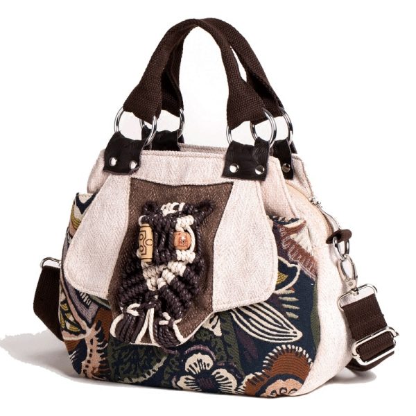 sac à bandoulière vintage perlé