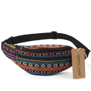 sac banane motif ethnique