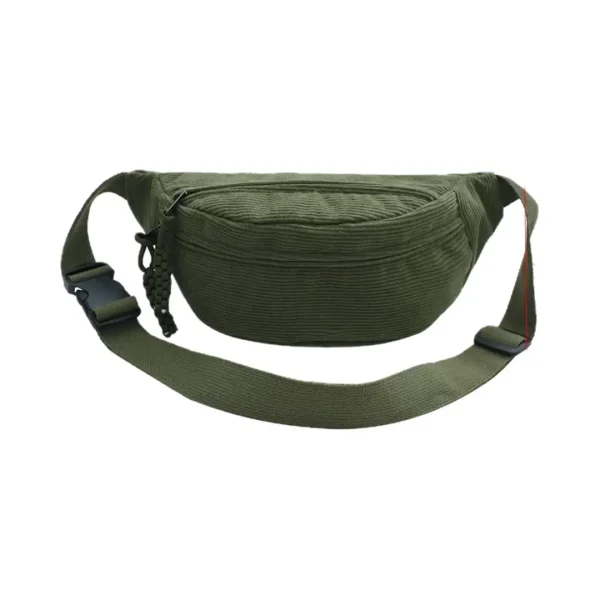 sac banane velours côtelé