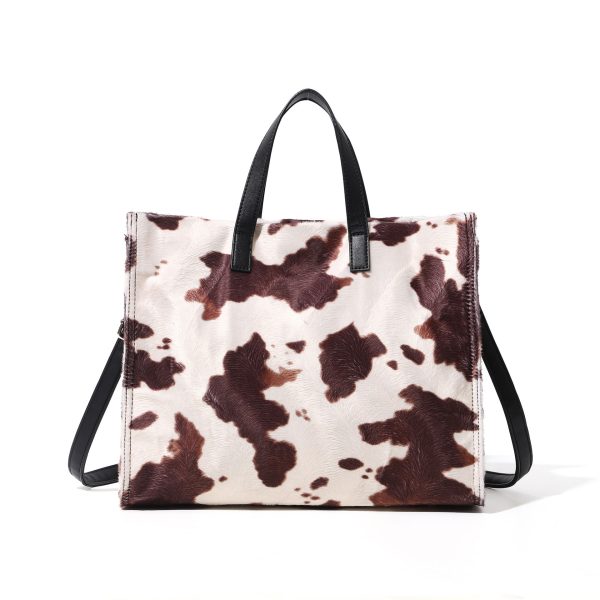 sac bandoulière imprimé vache