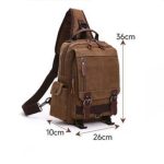 sac cuir synthétique homme