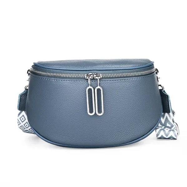 sac banane cuir véritable