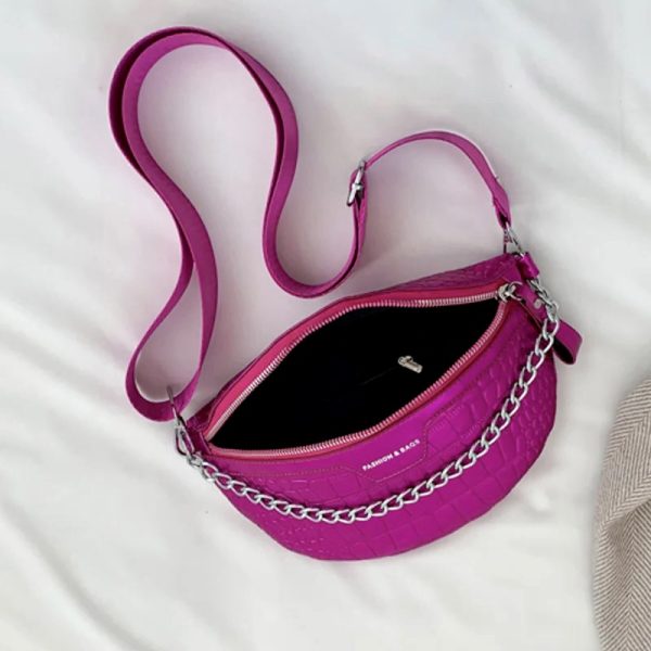 sac banane irisé