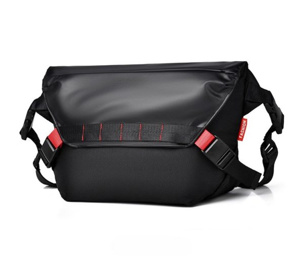 sac banane bandoulière imperméable noir