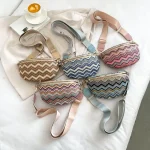 accessoire en paille tressée