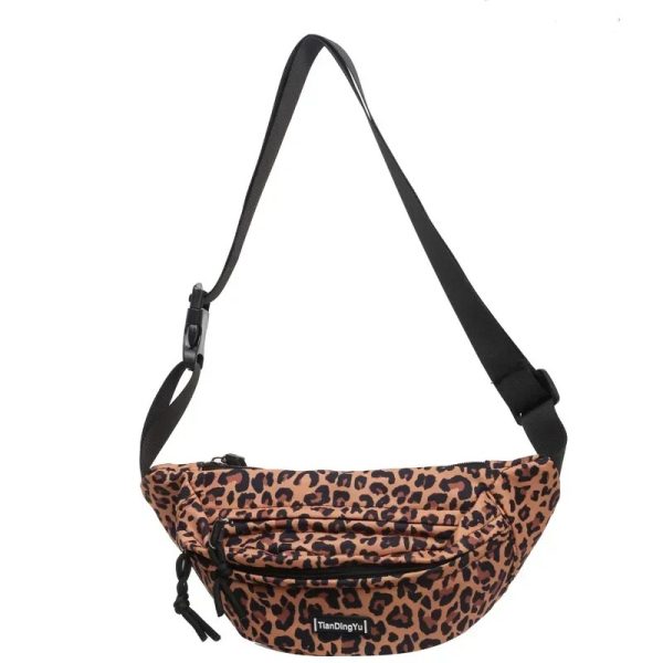 sac bandoulière léopard