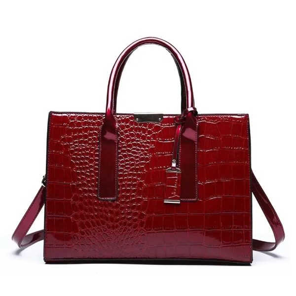 sac à main effet crocodile