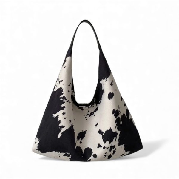 sac bandoulière imprimé vache