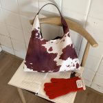 sac en nylon imprimé vache