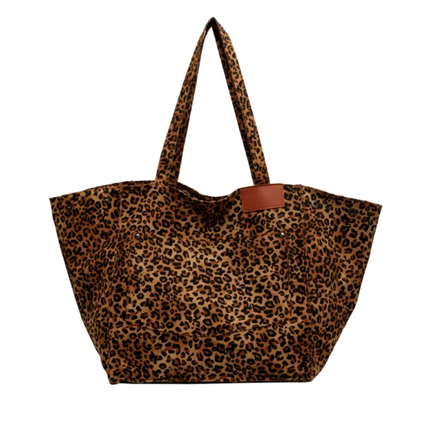 sac bandoulière léopard