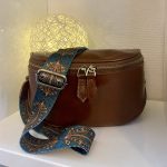 sac marron foncé design unique