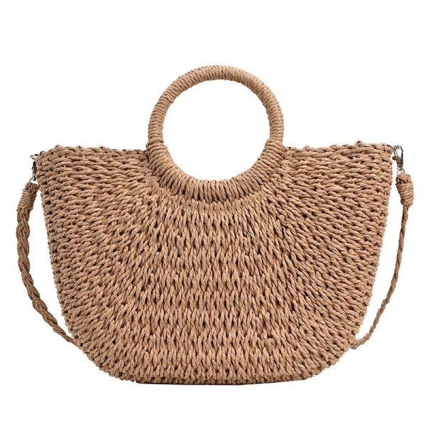 sac bandoulière en paille