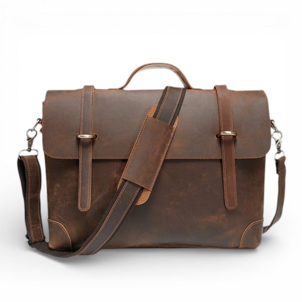 sacoche bandoulière cuir vintage
